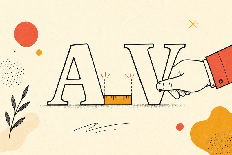 Kerning and letter spacing: A beginner's guide to making your font readable